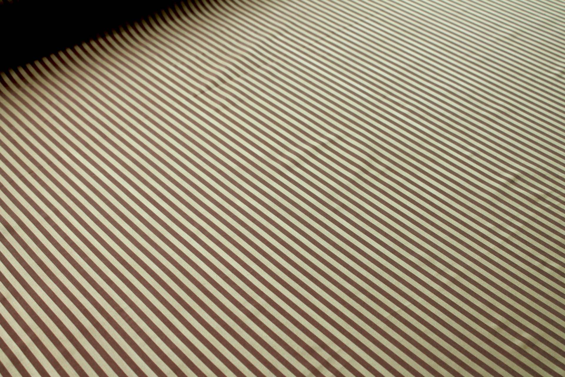 Woven Stripe Brocade - Rust and Gold fabric, image 2 of 5