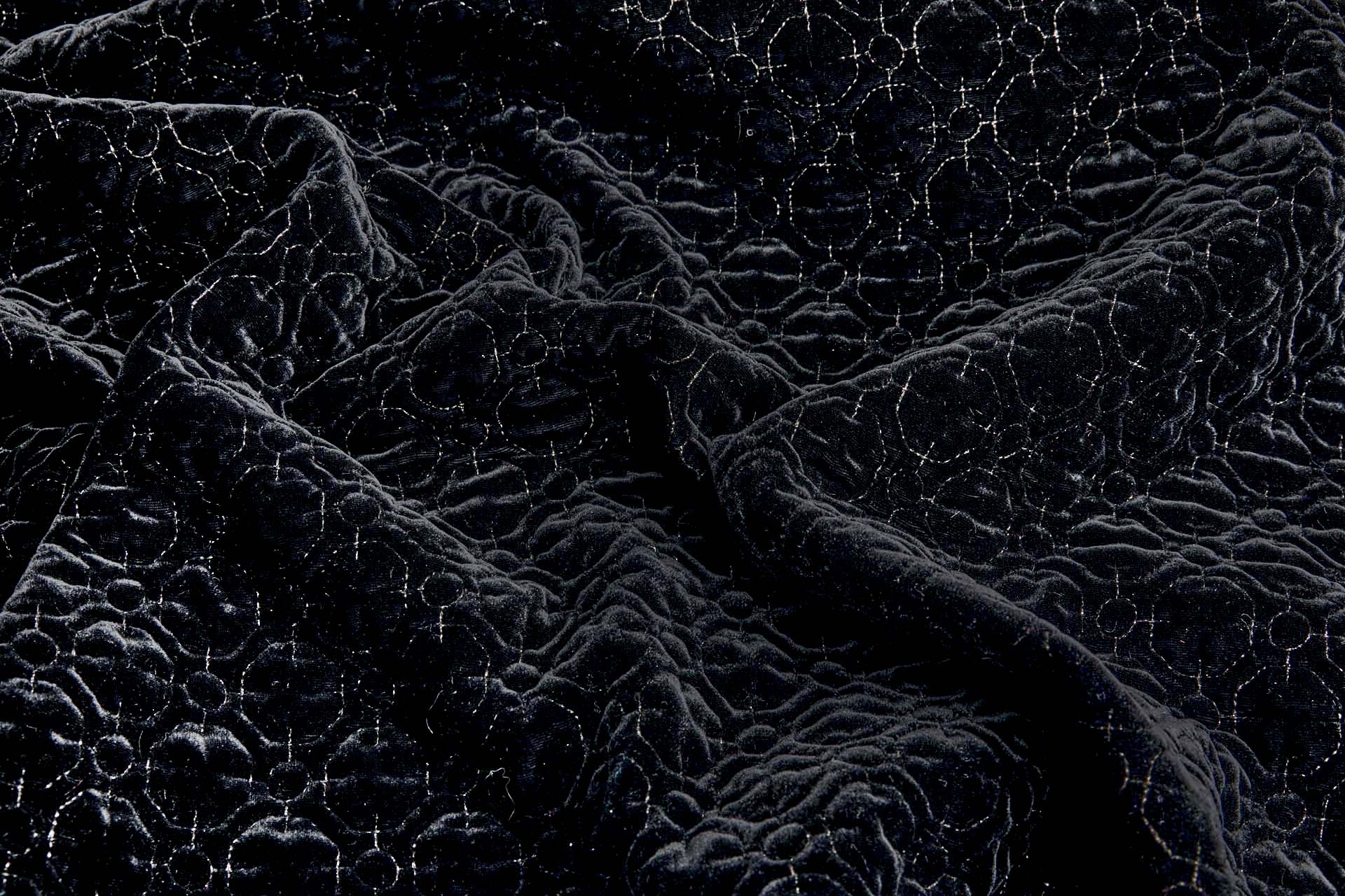 Black Background Black Velvet Cloth For Photography Geometric Quilted And  Embroidered Black Velvet, image size:1920x1280