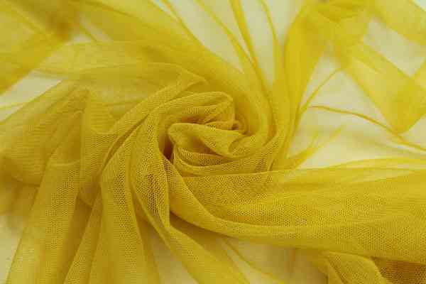 Soft Nylon Tulle - Yellow - T26