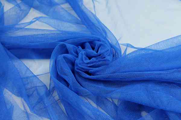 Soft Nylon Tulle - Electric Blue - T16