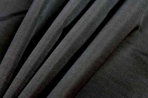 Buy fabric online - Silk Grosgrain - Black, structured, tailoring ...