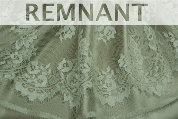 Graduated Floral Cream Leavers Lace - 1.8m piece fabric