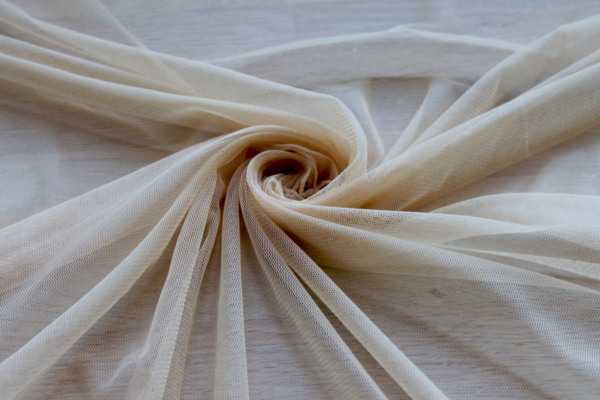 Soft Nylon Tulle - Sand - T05 fabric