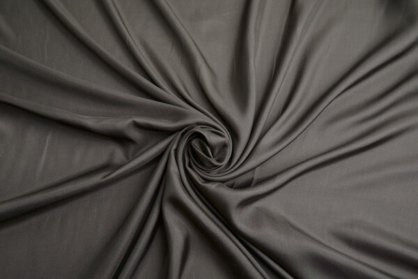 Silk Habotai - Darkest Khaki fabric