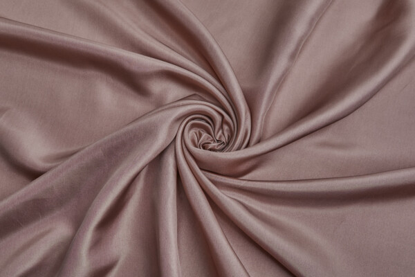 Silk Habotai - Sable fabric