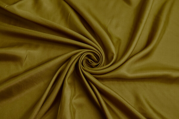 Silk Habotai - Bronze Olive fabric
