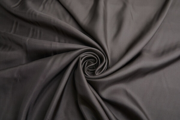 Silk Habotai - Cedar Brown fabric