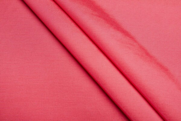 Cotton Viscose Grosgrain - Coral fabric