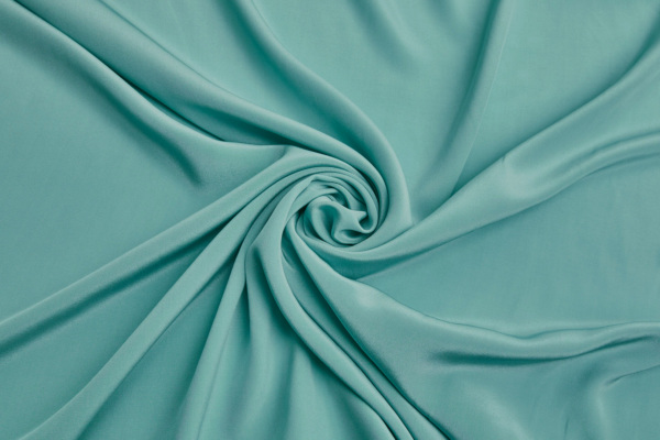 Aqua Silk Crepe de Chine