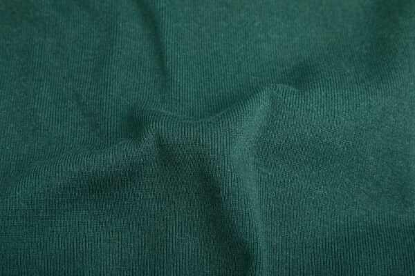 Fine Ribbing - Dark Green fabric