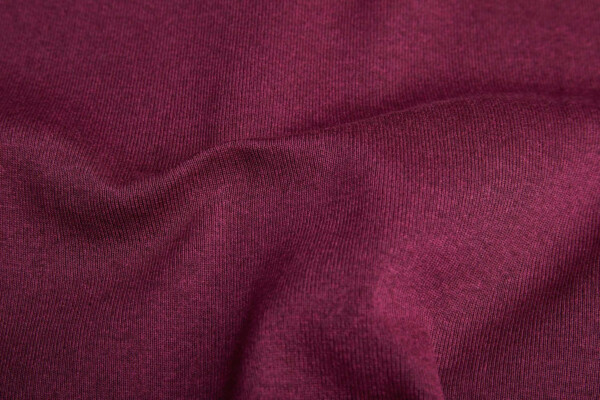 Fine Ribbing - Burgundy fabric