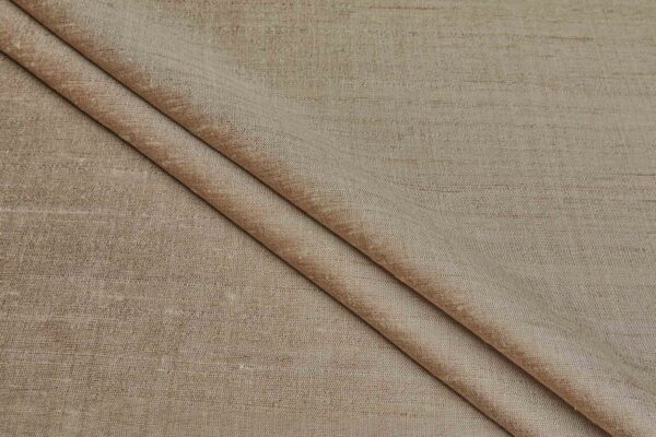 Sandy Gold Textured Raw Silk Tassar
