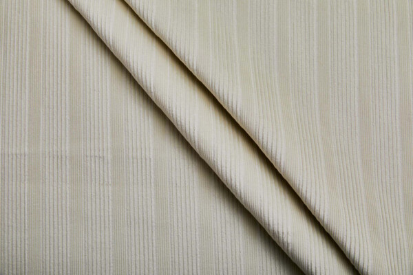 Wide Striped Corduroy - Clay fabric