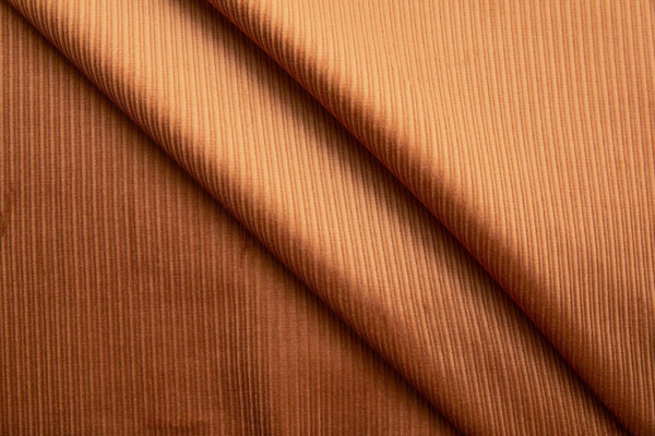 Narrow Rib Corduroy - Pumpkin fabric
