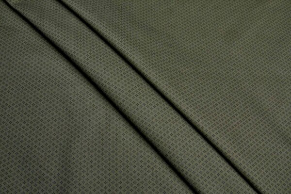 Small Japanese Style Printed Cotton - Olive fabric