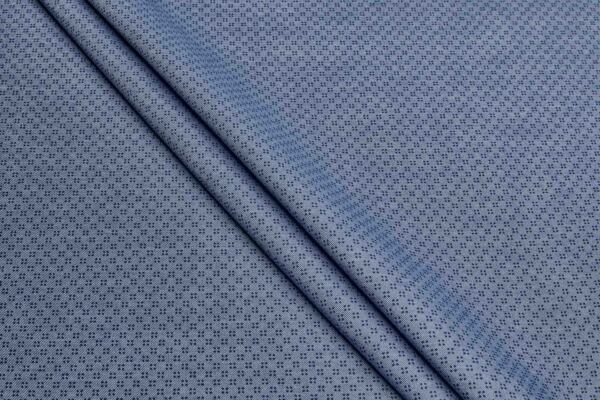 Small Japanese Style Printed Cotton - Blue fabric