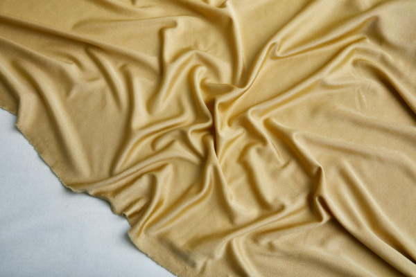 Silk Jersey - Gold - 138cm fabric