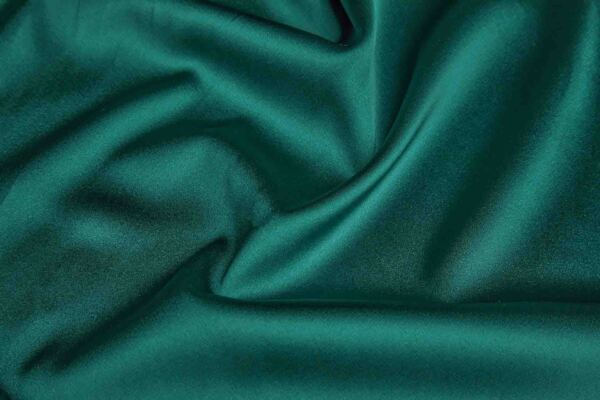Soft Medium Weight Stretch Satin - Pine Green fabric