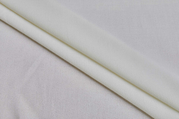 Wool Crepe - Ivory fabric