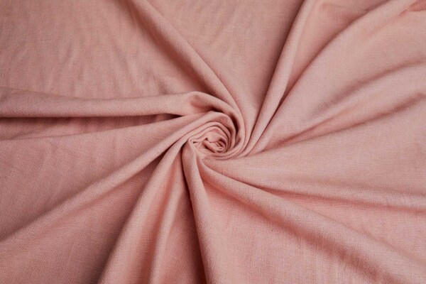 Cotton / Viscose Matka - Pale Salmon fabric