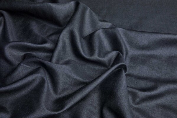 Rustic Handle Silk Tussah / Tassar - Black 