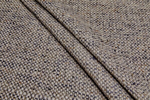 Chunky Raw Silk Plain Basket Weave - Browns fabric