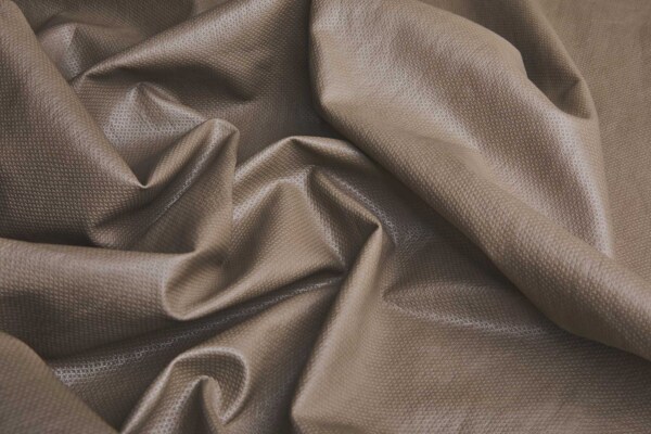 Textured Soft Glove Leatherette - Mushroom fabric