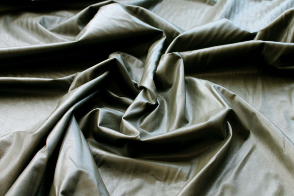 Soft Glove Leatherette - Olive fabric