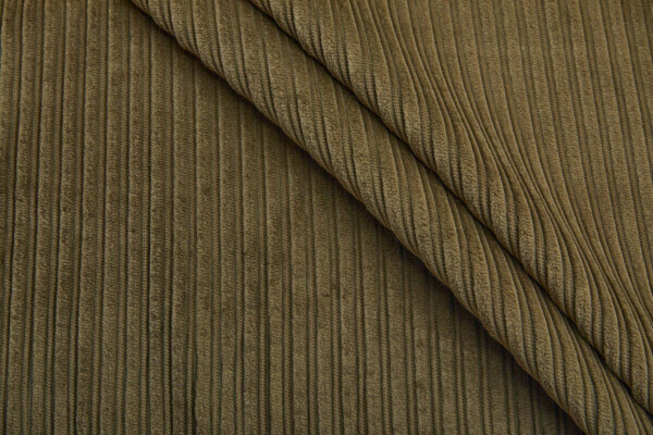 Jumbo Rib Corduroy - Olive fabric