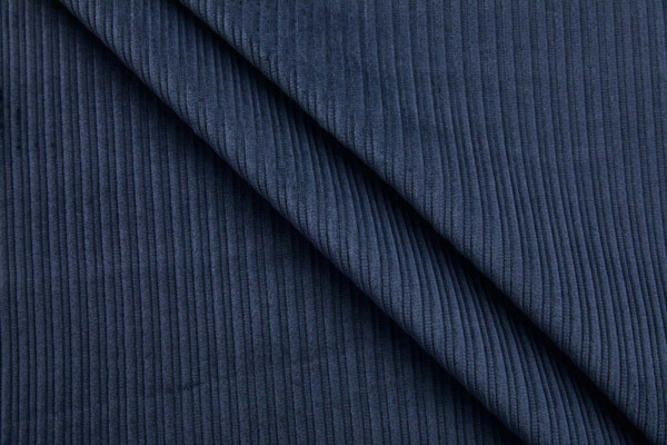 Wide Rib Corduroy - French Navy fabric