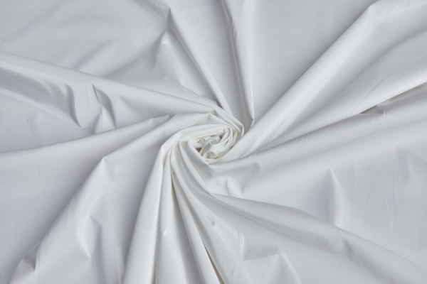 Soft Drapy Vinyl - Glossy White fabric