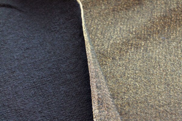 Glittery Wool Knit - Gold fabric