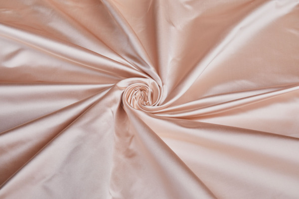 Silk Duchess Satin - Pinkish Nude fabric