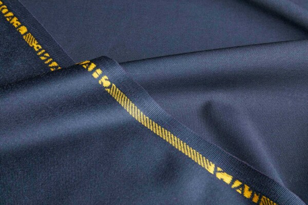 Luxury Italian Wool Suiting - Navy fabric