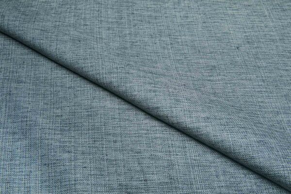Silk and Cotton Matka - Sage and Denim Blue fabric