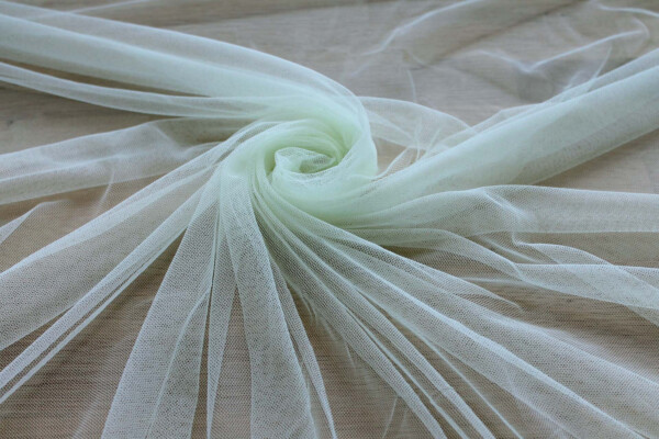 Soft Nylon Tulle - Seaspray - T49 fabric