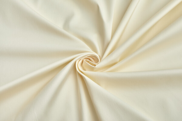 Stretch Duchesse Satin - Vanilla Cream fabric