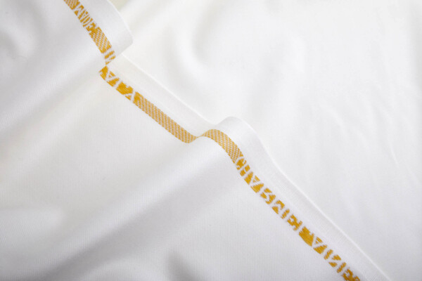 Luxury Italian Wool Suiting - Pale Ivory fabric