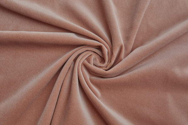 Heavy Cotton Velvet - Dusty Rose