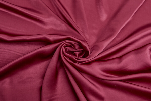 Lighter Weight Red Oxide Silk Satin fabric