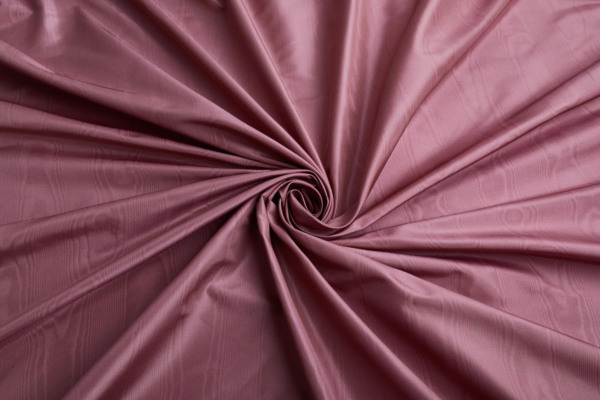 Italian Moire Taffeta - Dusty Rose fabric