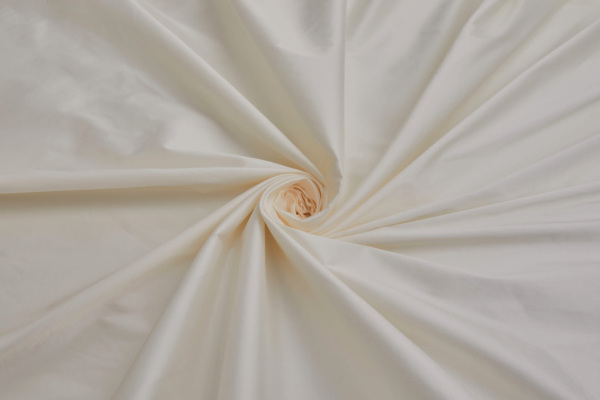 Poly Taffeta - Chantilly Cream fabric