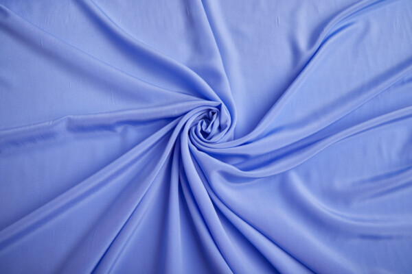 Periwinkle Silk Crepe de Chine