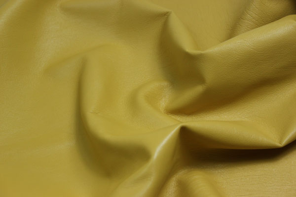 Leather Skin - Mustard fabric