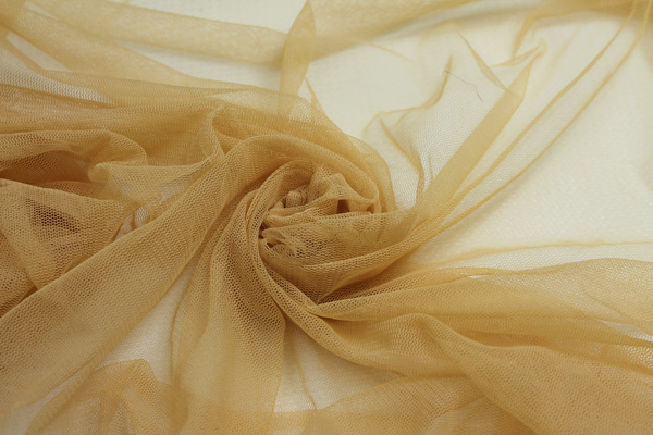 Soft Nylon Tulle - Gold - T28 fabric