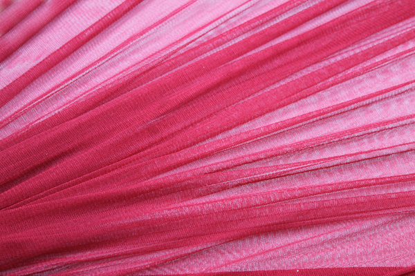 Soft Silk Tulle - Red fabric