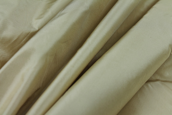 Silk Taffeta - Pale Gold fabric