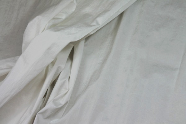 Coated Polyester - White fabric