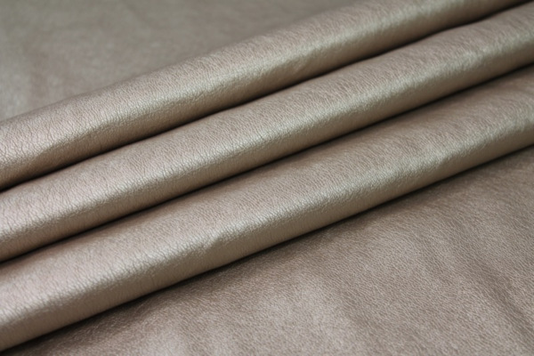 "Leather Texture" Leatherette - Sandy Gold fabric