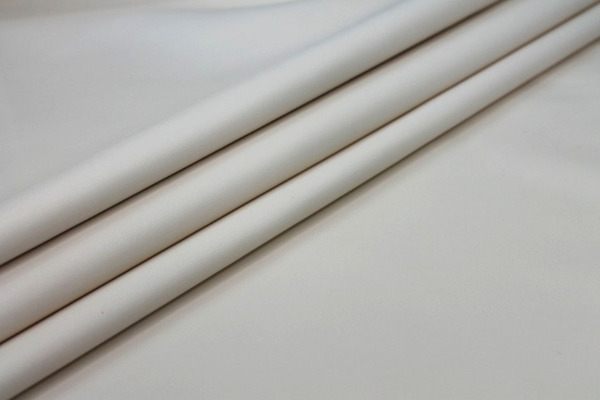 Suedette-Backed Soft Leatherette - Cream fabric